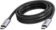 Vision TC 5MUSBC/BL USB-kabel USB 3.2 Gen 2 (3.1 Gen 2) 5 m USB C 20 Gbit/sek. 100 W Sort, Grå