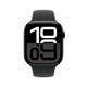 Apple Watch Series 10 OLED 46 mm Digital 416 x 496 pixel Berøringsskærm 4G Sort Wi-Fi GPS (satellit)