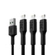 Green Cell KABGCSET06 Lightning kabel 2 m Sort
