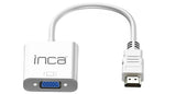 Inca IHTVJ-7 videokabel adapter 0,2 m Hvid