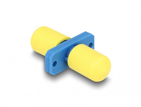 DeLOCK 87934 fiber adapter ST/ST 1 stk Blå