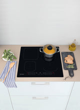 Indesit IB 65B60 NE Sort Indbygget 59 cm Zone induktionskogeplade 4 zone(s)