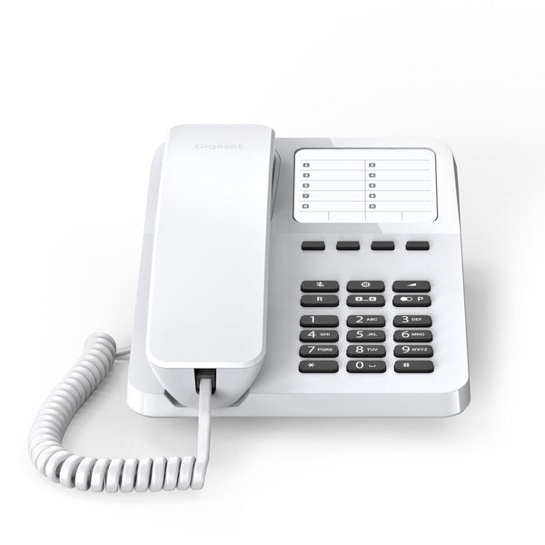 Gigaset DESK 400 Analog telefon Hvid