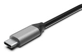 Hama 00200147 interface hub USB Type-C 10000 Mbit/s Grå