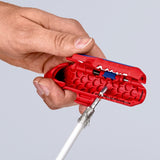 Knipex ErgoStrip kabelstripper Blå, Rød