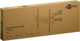 Goobay 71199 tv-beslag 2,03 m (80") Sort