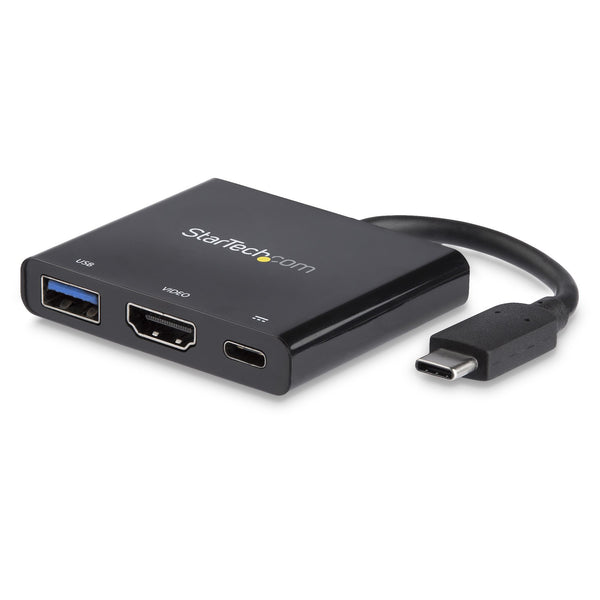 StarTech.com CDP2HDUACP dockingstation Ledningsført USB 3.2 Gen 1 (3.1 Gen 1) Type-C Sort