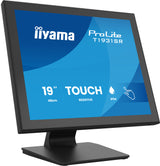 iiyama ProLite T1931SR-B2S computerskærm 48,3 cm (19") 1280 x 1024 pixel SXGA LCD Berøringsskærm Bord Sort