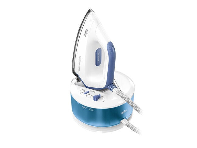 Braun CareStyle Compact IS 2143 BL 2400 W 1,5 L EloxalPlus soleplate Blå, Hvid