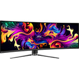 MSI MPG 491CQPXDE QD-OLED computerskærm 124,5 cm (49") 5120 x 1440 pixel Dual QHD Sort