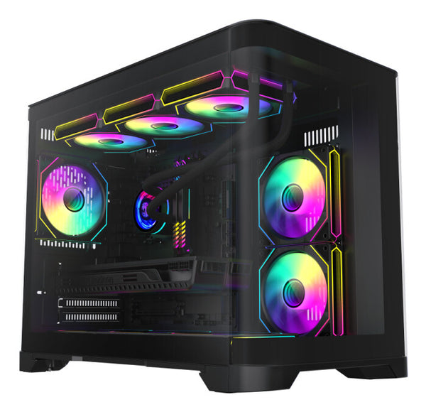 GameMax HYPE-M BK computeretui Micro Tower Sort