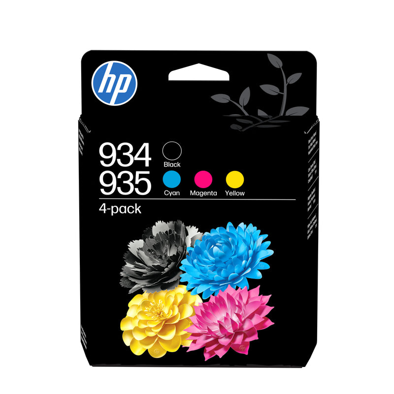HP Originale 934XL-blækpatroner, sort/935 cyan/magenta/ gul, 4 stk.