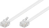 Goobay 93065 telefonkabel 15 m Hvid