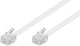 Goobay 93065 telefonkabel 15 m Hvid