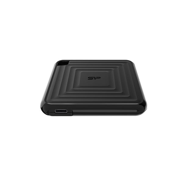 Silicon Power CP60 2 TB USB Type-A til USB Type-C 3.2 Gen 2 (3.1 Gen 2) Sort