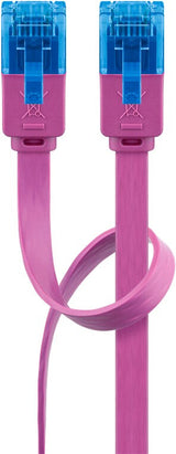 Goobay 96320 netværkskabel Magenta 2 m Cat6a U/UTP (UTP)