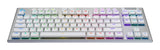 Logitech G G915 X LIGHTSPEED tastatur Spil USB + RF Wireless + Bluetooth QWERTY Nordisk Hvid