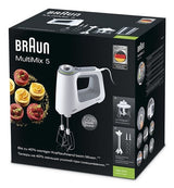 Braun MultiMix 5 HM 5137 Håndmixer 750 W Grå, Hvid