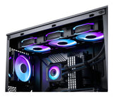 Phanteks PH-GO360D30_DBK02 Computerkølesystem Processor Alt-i-en væskekøler 12 cm Sort 1 stk