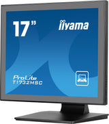 iiyama ProLite computerskærm 43,2 cm (17") 1280 x 1024 pixel SXGA LED Berøringsskærm Bord Sort
