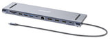 Manhattan 190305 dockingstation Ledningsført USB 3.2 Gen 1 (3.1 Gen 1) Type-C Sølv