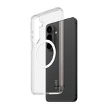 PanzerGlass CARE™ by ® Urban Explorer Case Transparant m. Hvid Qi Samsung Galaxy S26+