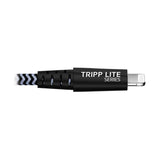 Tripp Lite M100-006-HD Lightning kabel 1,8 m Sort, Metallic