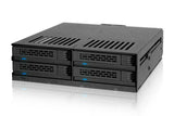 Icy Dock MB324SP-1B drevkabinet HDD/SSD kabinet Sort 2.5"