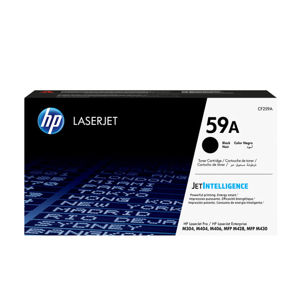HP Original 59A LaserJet-tonerpatron, sort