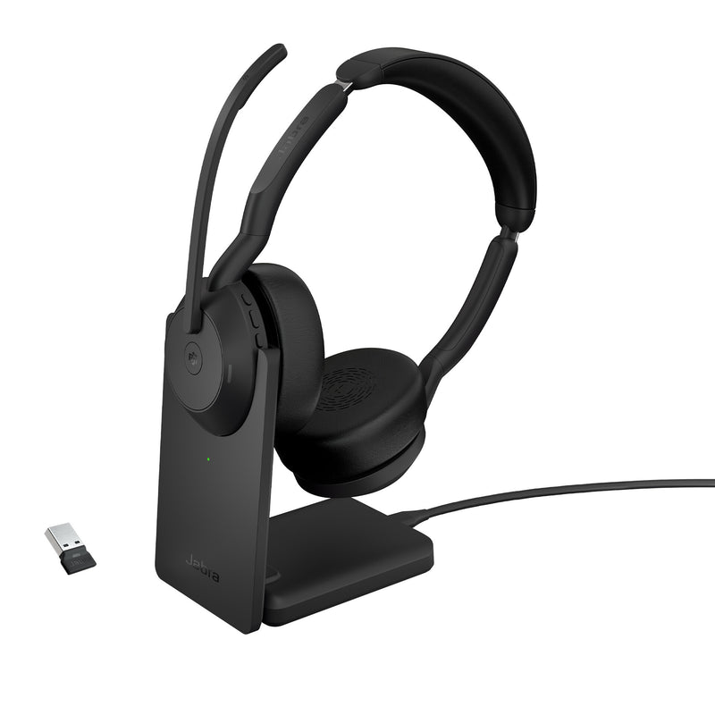 Jabra Evolve2 55 Headset Trådløs Kontor/Callcenter USB Type-C Bluetooth