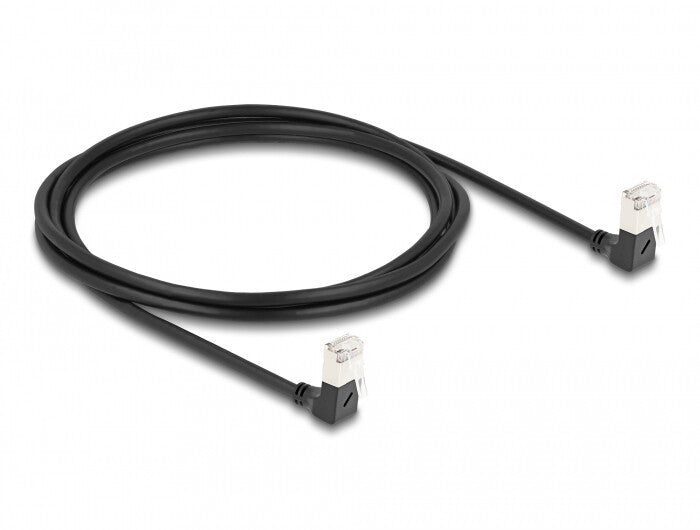 DeLOCK 80300 netværkskabel Sort 2 m Cat6a S/FTP (S-STP)