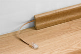 Goobay 96301 netværkskabel Sort 0,5 m Cat6a U/UTP (UTP) Flad