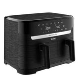 Tefal Easy Fry EY901N Dobbelt 8,3 L Enkeltstående 2700 W Varmluftsteger Sort