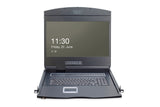 Digitus DS-72211-3GE rack-konsol 48,3 cm (19") 1366 x 768 pixel Sort 1U