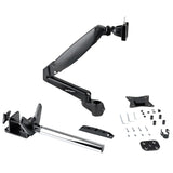 StarTech.com ARMPIVOTE2 skærmbeslag og -stativer 124,5 cm (49") Skrivebord Sort