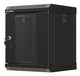 Lanberg WF11-3306-10B stativ 6U Vægmonteret stativ Sort