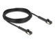 DeLOCK 80937 netværkskabel Sort 5 m Cat6a S/UTP (STP)