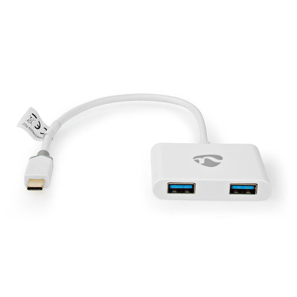 Nedis CCBW65960WT02 interface hub Hvid