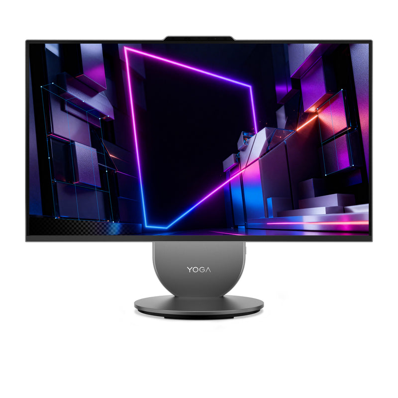 Lenovo Yoga AIO 27IPH11 Intel Core Ultra 7 356H 68,6 cm (27") 2560 x 1440 pixel Berøringsskærm All-in-One PC 32 GB LPDDR5x-SDRAM 1 TB SSD Windows 11 Pro Wi-Fi 7 (802.11be) Grå