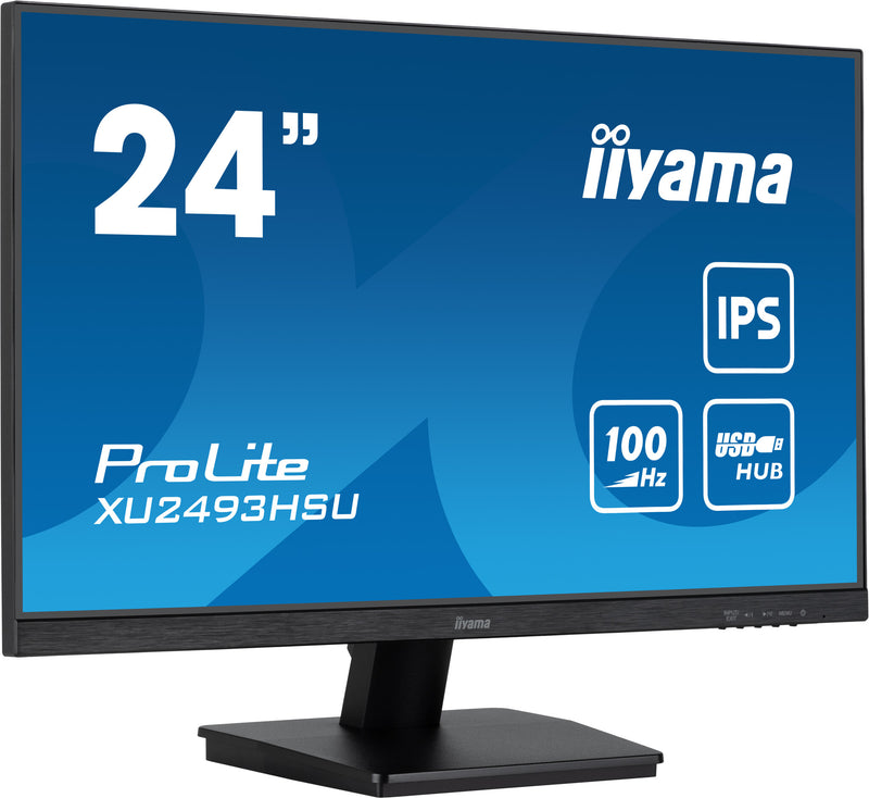 iiyama ProLite XU2493HSU-B7 computerskærm 60,5 cm (23.8") 1920 x 1080 pixel Fuld HD LED Sort