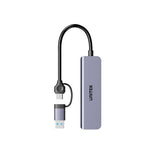 UNITEK H1320AGY01 interface hub USB 3.2 Gen 2 (3.1 Gen 2) Type-A 5000 Mbit/s Grå