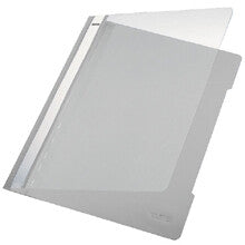 Leitz Standard Plastic File Grey A4 PVC (25) omslag til rapport Grå