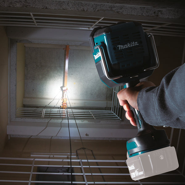 Makita DML812 lommelygte Sort, Blå Hånd lommelygte LED
