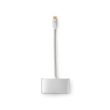 Nedis CCTB64760AL02 dockingstation Aluminium
