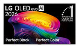 LG OLED evo AI OLED65C61LA TV 165,1 cm (65") 4K Ultra HD Smart TV Wi-Fi Sort