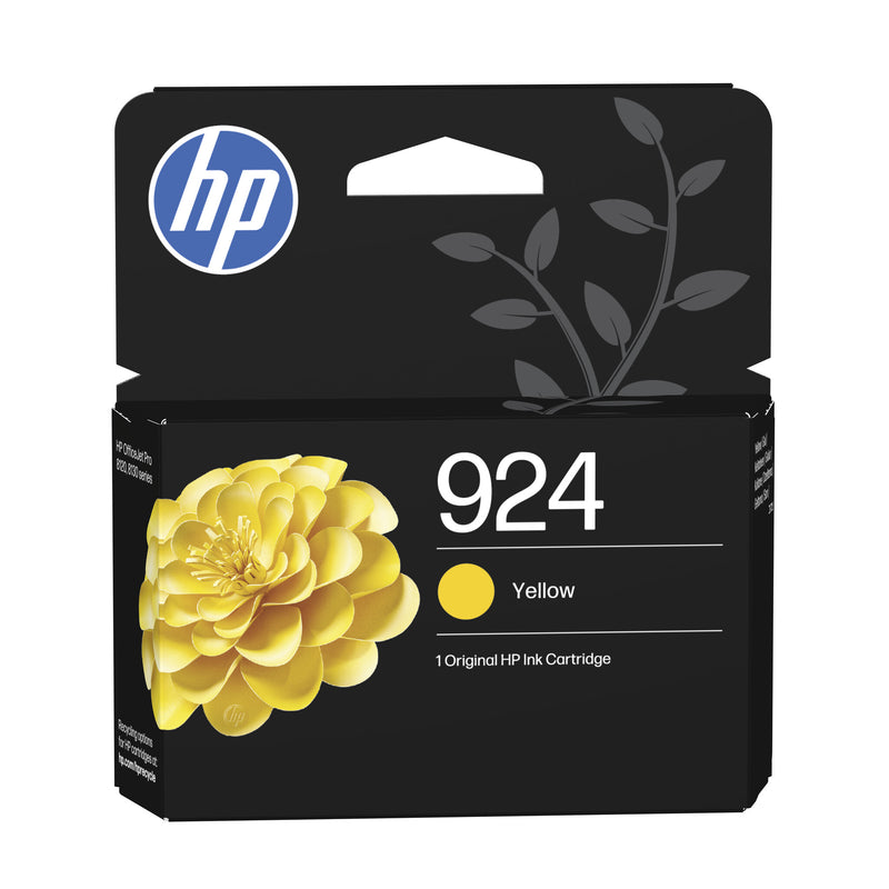 HP 924 original blækpatron, gul