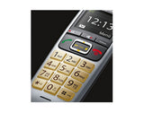 Gigaset E560HX Analog/DECT-telefon Nummervisning Sort