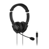 Kensington USB-C Hi-Fi-hovedtelefoner med mikrofon
