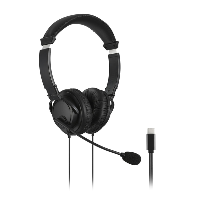 Kensington USB-C Hi-Fi-hovedtelefoner med mikrofon