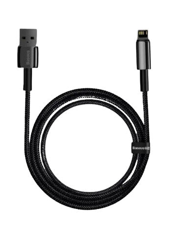 Baseus CALWJ-A01 Lightning kabel 2 m Sort